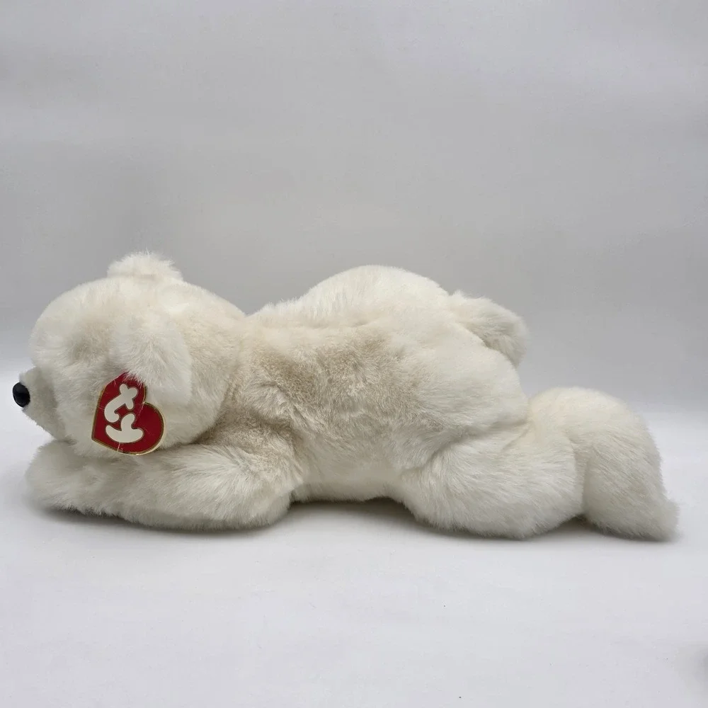 Ty Beanie Buddy Polar Bear Paws‎ Plush White 18
